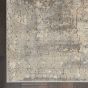 Quarry QUA03 Abstract Distressed Rugs in Beige Grey by Nourison