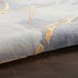 Prismatic Abstract Rugs PRS28 by Nourison in Grey Gold