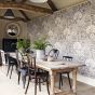 Woodland Toile Wallpaper 215716 by Sanderson in Ivory Charcoal Grey