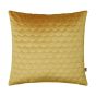 Halo Textured Geometric Cushion by Scatter Box in Antique Gold
