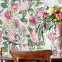 King Protea Wallpaper 216646 by Sanderson in Rhodera Cream