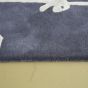 Floral 300 Rugs 039604 in Charcoal by Florence Broadhurst