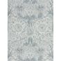 Pure Honeysuckle and Tulip Wallpaper 216524 by Morris & Co in Cloud Grey