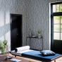 Genki Stripe Wallpaper 111928 by Scion in Graphite Grey