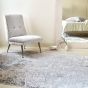 Aurora Solar AU03 Marble Rugs in Silver Grey