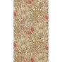Golden Lily Wallpaper 210400 by Morris & Co in Biscuit Brick