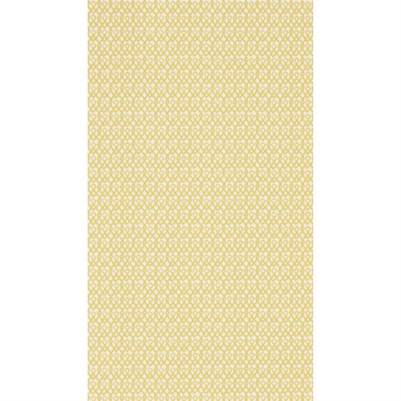 Ristikko Wallpaper 111539 by Scion in Honey Yellow