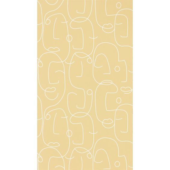 Epsilon Face Wallpaper 112007 by Scion in Honey Yellow