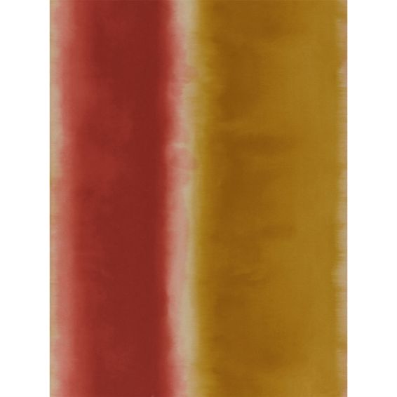 Harmonia Stripe Wallpaper 111390 by Harlequin in Gold Carelian