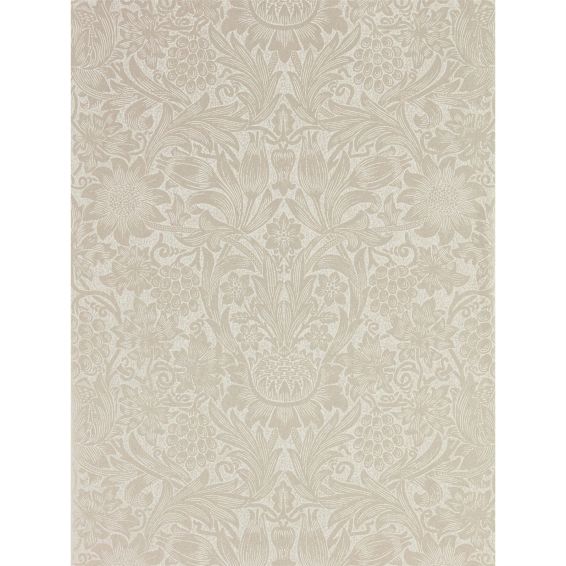 Pure Sunflower Wallpaper 216048 by Morris & Co in Pearl Ivory