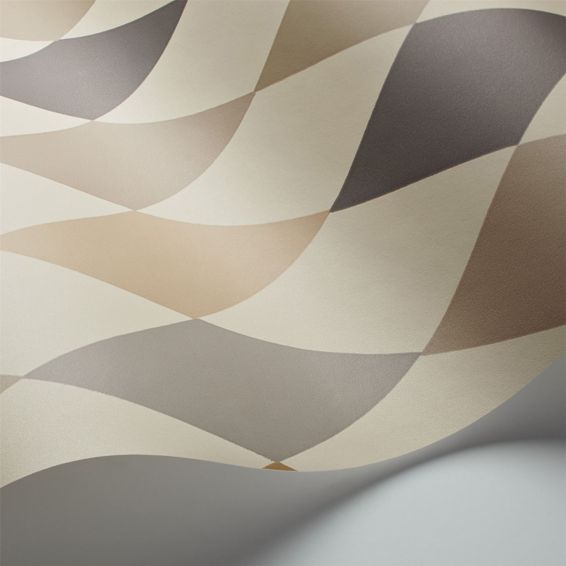 Punchinello Wallpaper 2008 by Cole & Son in Natural Sand