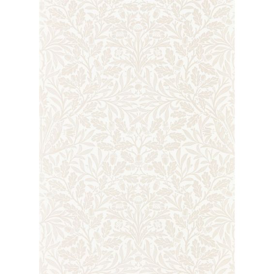 Pure Acorn Wallpaper 216044 by Morris & Co in Ivory Pearl