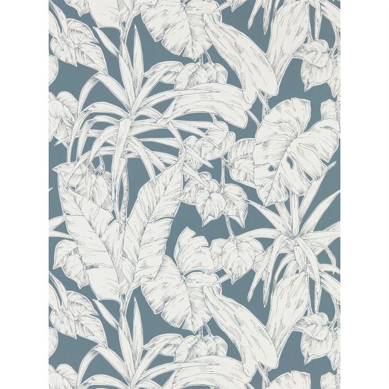 Parlour Palm Wallpaper 112023 by Scion in Charcoal Grey