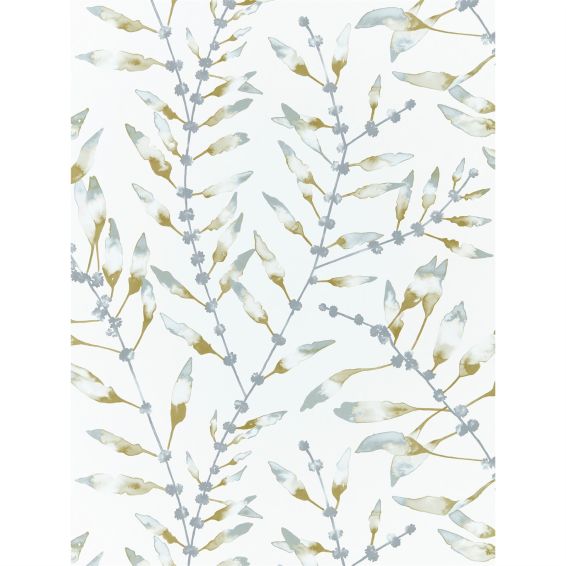 Chaconia Wallpaper 111636 by Harlequin in Lagoon Linden Green