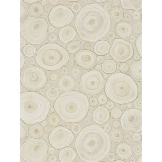 Alnwick Logs Wallpaper 216507 by Sanderson in Birch White