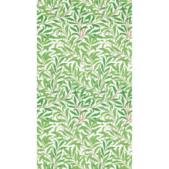 Willow Boughs Wallpaper 217081 by Morris & Co in Leaf Green