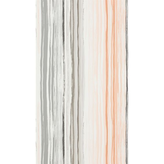 Zing Striped Wallpaper 110822 by Scion in Pebble Graphite Jasmine