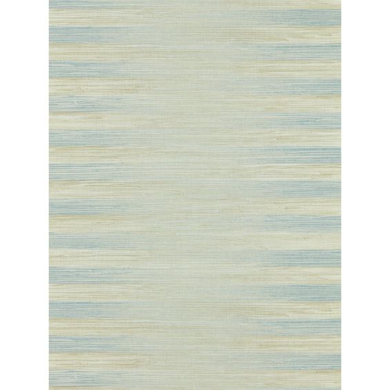 Kensington Grasscloth Wallpaper 313005 by Zoffany in Indigo Wash