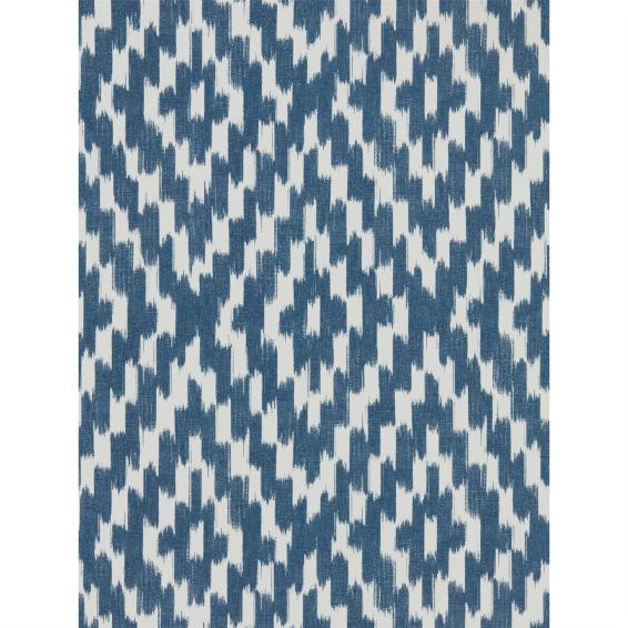 Uteki Geometric Wallpaper 111944 by Scion in Indigo Blue