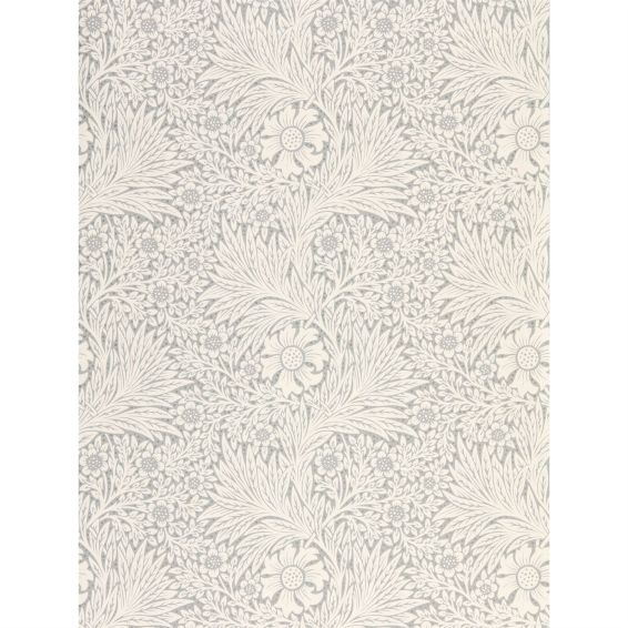 Pure Marigold Wallpaper 216536 by Morris & Co in Cloud Grey