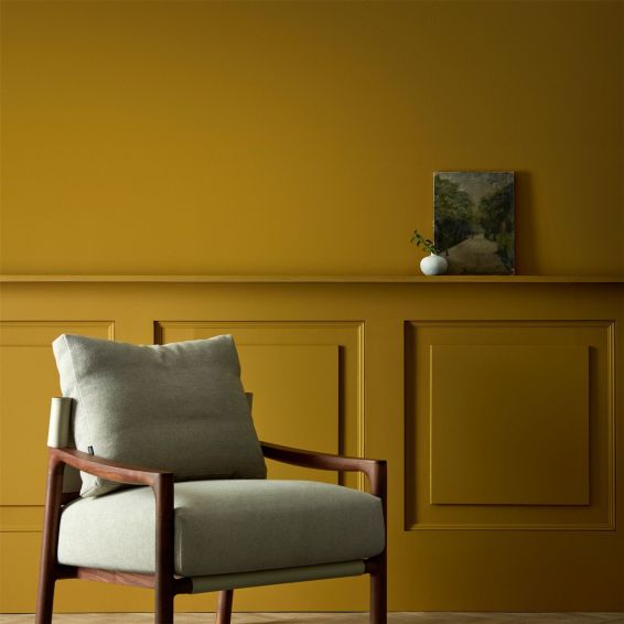 Water Based Acrylic Eggshell Paint by Zoffany in Tigers Eye