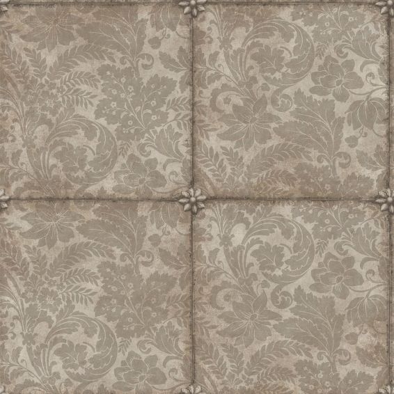 Kings Argent Wallpaper 4008 by Cole & Son in Taupe Brown