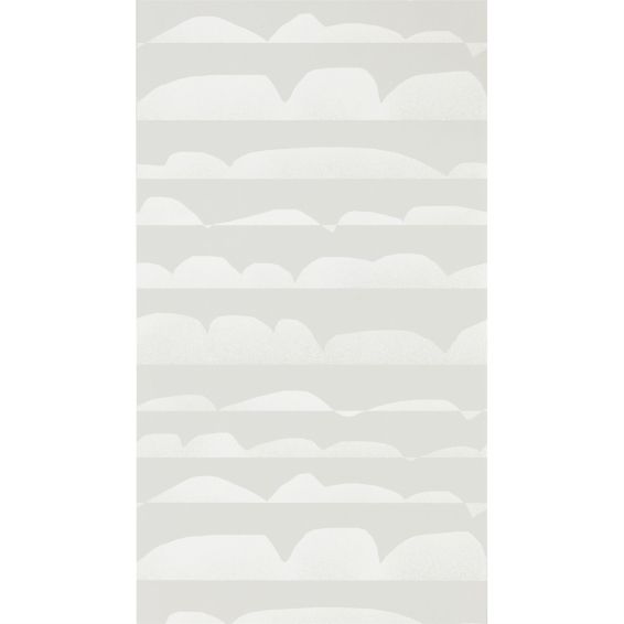 Haiku Clouds Wallpaper 112009 by Scion in Linen Grey