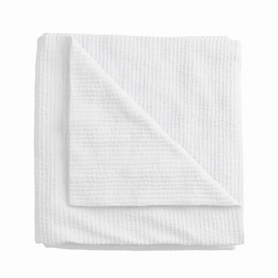 Long Island Pure Matelasse Throw by Helena Springfield in White
