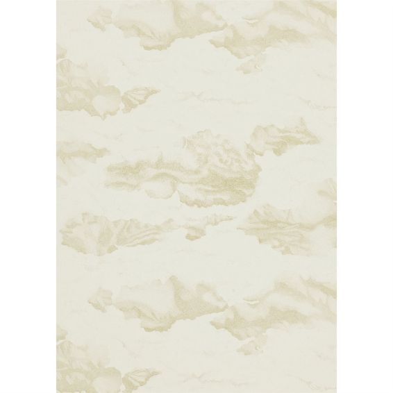 Nuvola Wallpaper 111070 by Harlequin in Gold Shell White