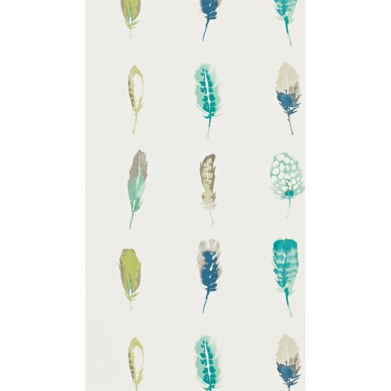 Limosa Wallpaper 111074 by Harlequin in Lagoon Blue