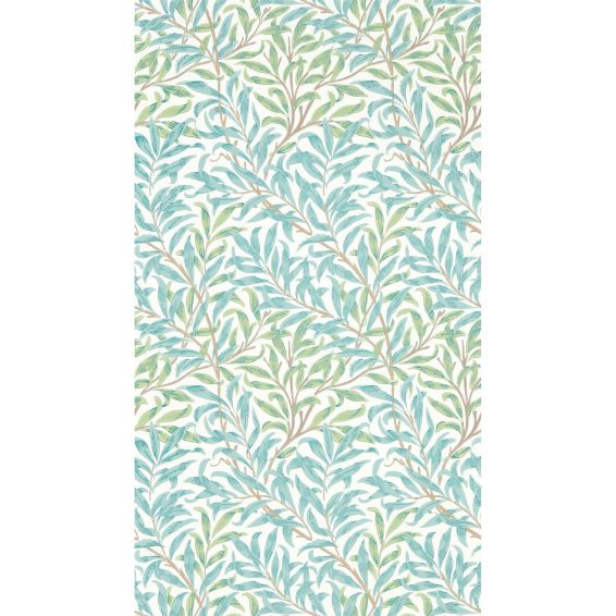 Willow Boughs Wallpaper 217083 by Morris & Co in Willow Seaglass
