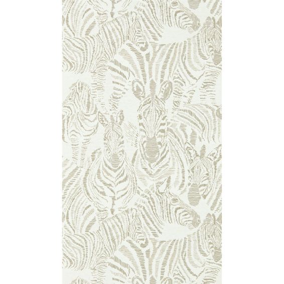 Nirmala Wallpaper 112240 by Harlequin in Gilver Oyster Grey