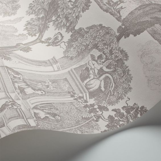 Versailles Wallpaper 99 15061 by Cole & Son in Charcoal Grey