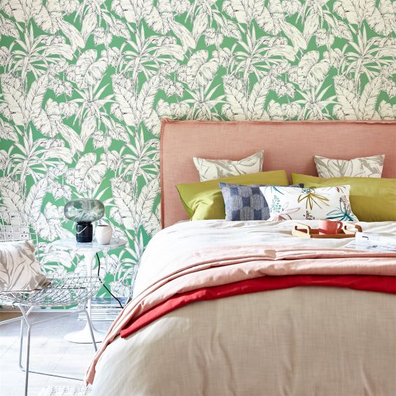 Parlour Palm Wallpaper 112024 by Scion in Gecko Green