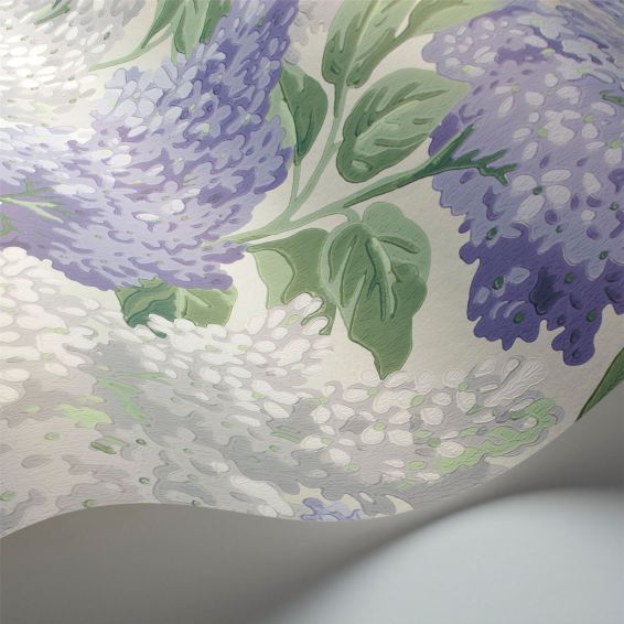 Lilac Wallpaper 1004 by Cole & Son in Lilac Purple Multi