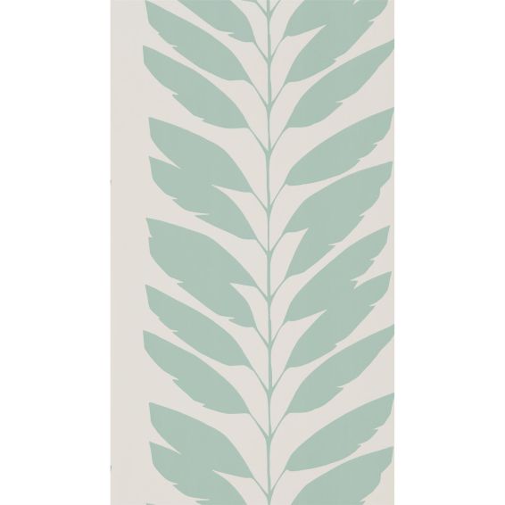 Malva Leaf Wallpaper 111309 by Scion in Mist Green