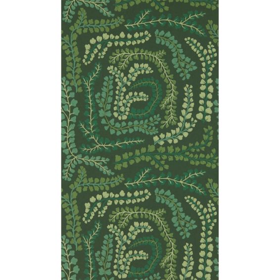 Fayola Wallpaper 113019 by Harlequin in Fig Leaf Clover