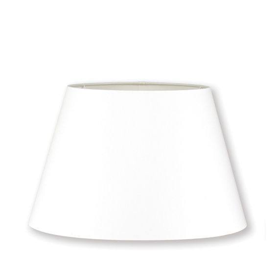 Oval Silk Lampshade by William Yeoward in Cloud