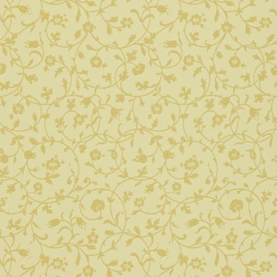 Medway Wallpaper 110 by Morris & Co in Gold Yellow