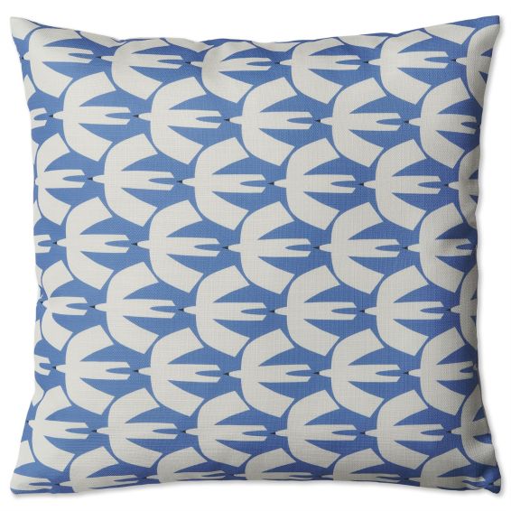 Pajaro Indoor Outdoor Cushion 623918 by Scion in Electric Blue