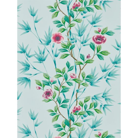 Lady Alford Wallpaper 112901 by Harlequin in Sky Magenta