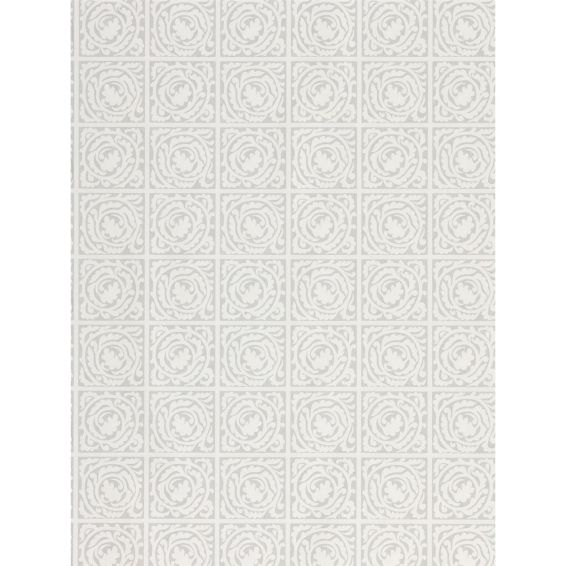 Pure Scroll Wallpaper 216544 by Morris & Co in Lightish Grey