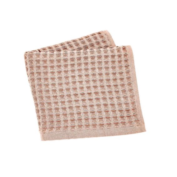 Waffle Cotton Bath Towels By Peri Home in Blush Pink