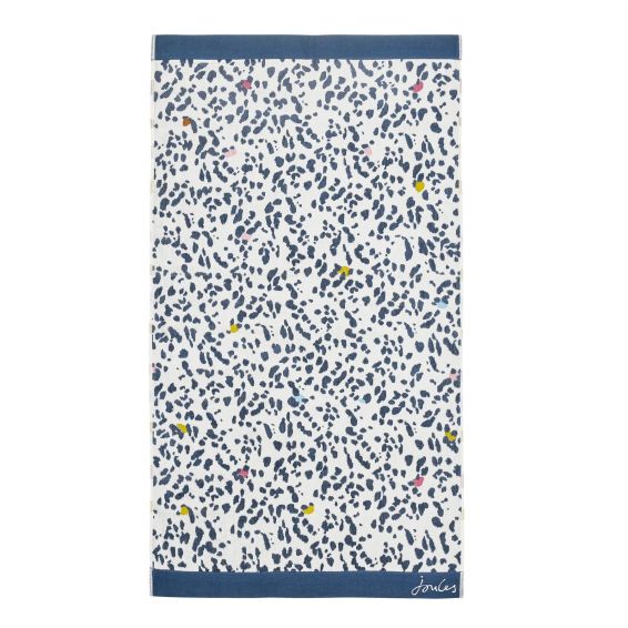 Lynx Leopard Cotton Towels by Joules in Multi