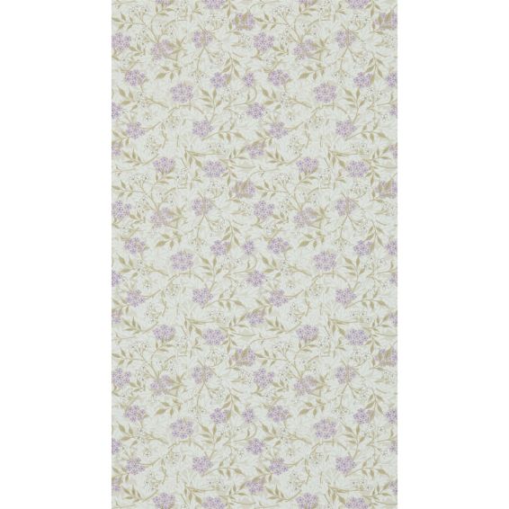 Jasmine Wallpaper 214723 by Morris & Co in Lilac Olive