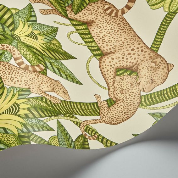 Satara Wallpaper 119 3015 by Cole & Son in Spring Green