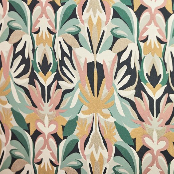 Melora Wallpaper 112760 by Harlequin in Positano Succulent Gold