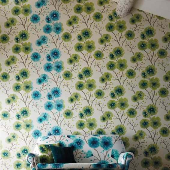 Kabala Wallpaper 111082 by Harlequin in Gooseberry Green