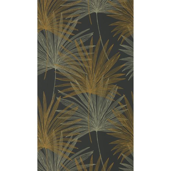Mitende Wallpaper 112227 by Harlequin in Jet Gold Yellow