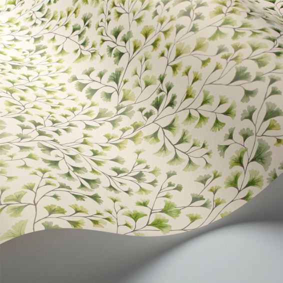Maidenhair Wallpaper 6018 by Cole & Son in Olive Green